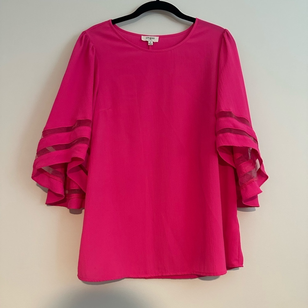 Umgee pink blouse